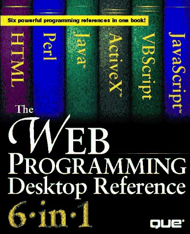 Book cover for The Web Programmers Reference 6 in 1