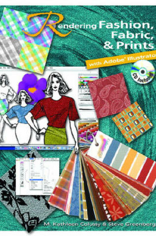 Cover of Rendering Fashion, Fabric and Prints with Adobe Illustrator