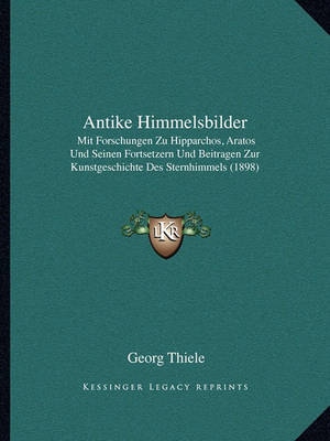 Book cover for Antike Himmelsbilder