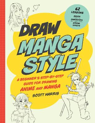 Book cover for Draw Manga Style