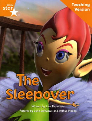 Book cover for Fantastic Forest Orange Level Fiction: The Sleepover Teaching Version