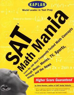 Book cover for SAT Math Mania
