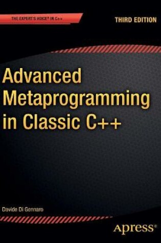 Cover of Advanced  Metaprogramming in Classic C++