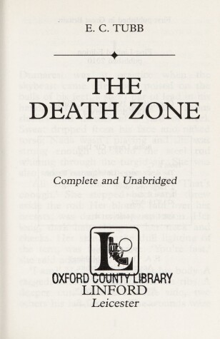 Book cover for The Death Zone