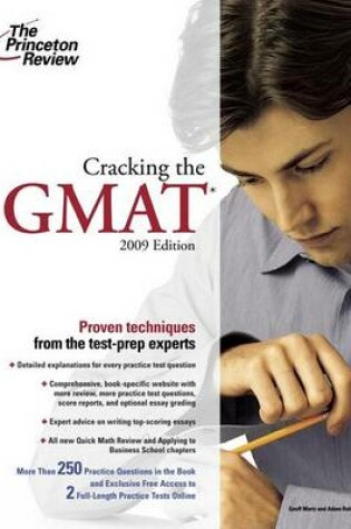 Cover of Cracking the GMAT 2009