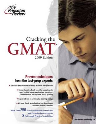 Book cover for Cracking the GMAT 2009