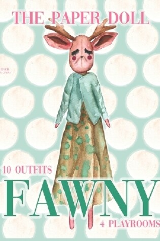 Cover of Paper doll Fawny. Fashion stylish rag fawn toy