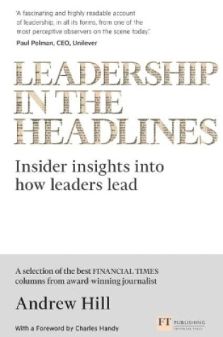 Cover of Leadership in the Headlines
