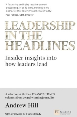 Cover of Leadership in the Headlines