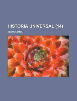 Book cover for Historia Universal (14)