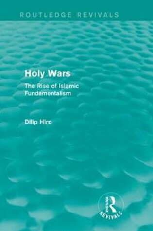 Cover of Holy Wars (Routledge Revivals)