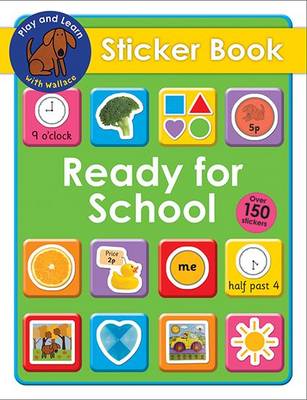 Book cover for Ready for School Stickers-Play & Learn Wallace