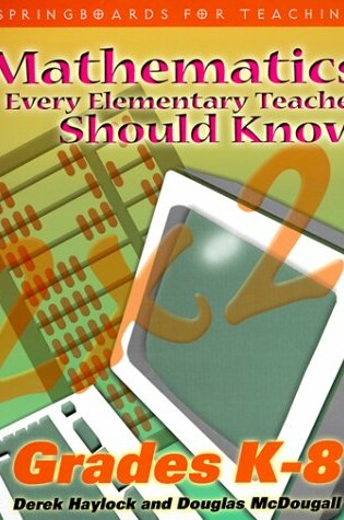 Cover of Mathematics Every Teacher Should Know