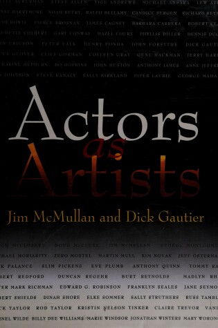 Cover of Actors as Artists (H)