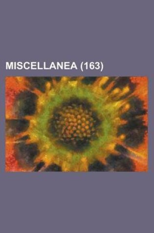 Cover of Miscellanea (163)