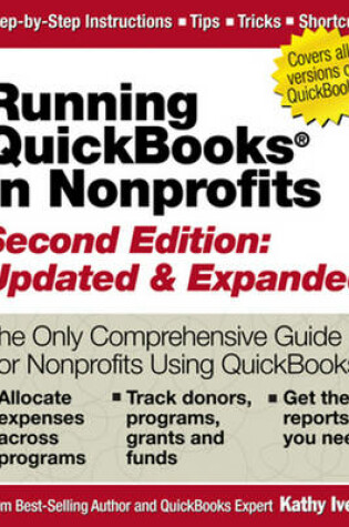 Cover of Running QuickBooks in Nonprofits: 2nd Edition