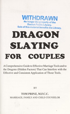 Book cover for Dragon-Slaying for Couples