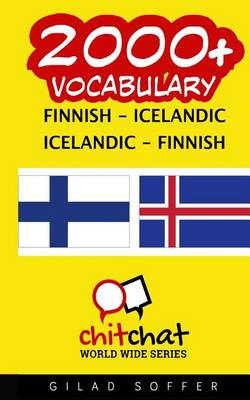 Book cover for 2000+ Finnish - Icelandic Icelandic - Finnish Vocabulary