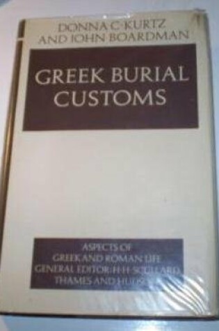 Cover of Greek Burial Customs