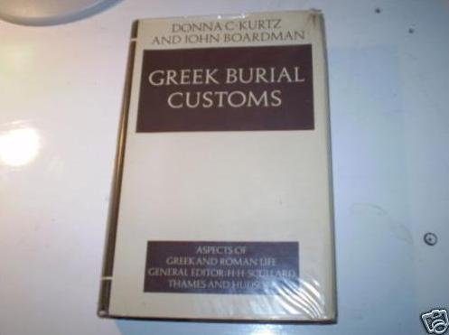 Book cover for Greek Burial Customs
