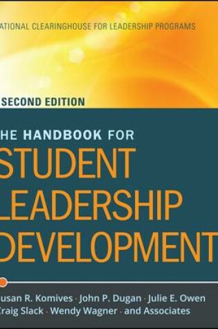 Cover of The Handbook for Student Leadership Development