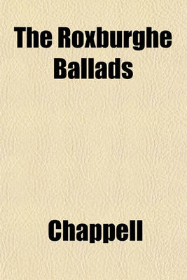 Book cover for The Roxburghe Ballads