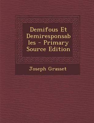 Book cover for Demifous Et Demiresponsables