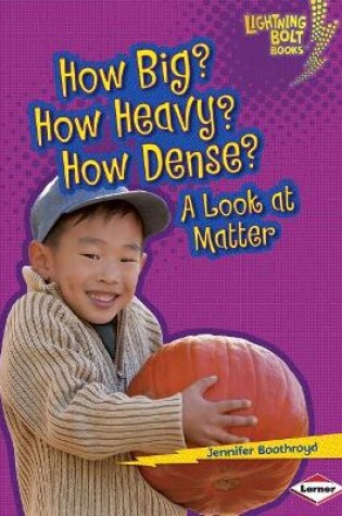 Cover of How Big How Heavy How Dense A Look At Matter