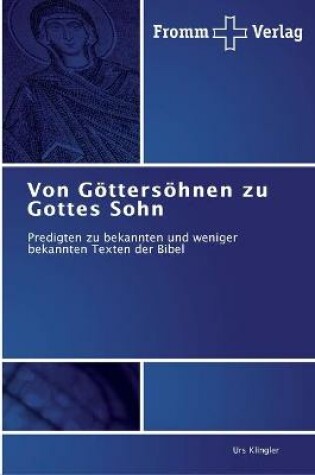 Cover of Von Goettersoehnen zu Gottes Sohn