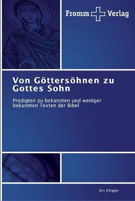 Book cover for Von Goettersoehnen zu Gottes Sohn