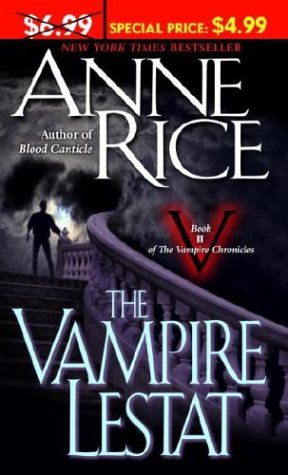 Book cover for The Vampire Lestat