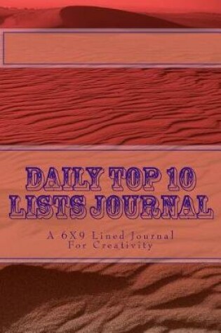 Cover of Daily Top 10 Lists Journal