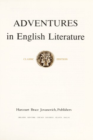 Cover of Advanced English Literature