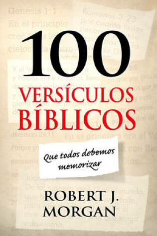 Cover of 100 versiculos biblicos que todos debemos memorizar