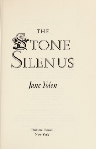 Book cover for Stone Silenus