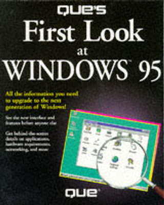 Book cover for Que's First Look at Windows 4