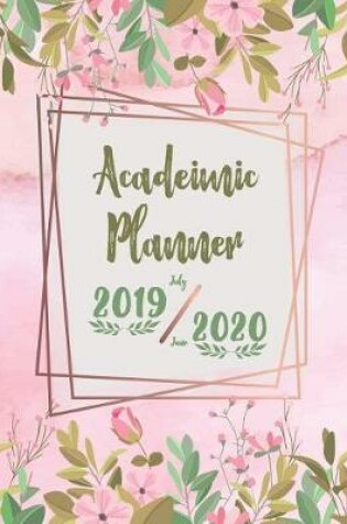 Cover of Academic planner July 2019-June 2020