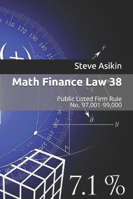 Book cover for Math Finance Law 38