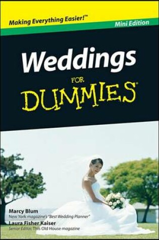 Cover of Weddings for Dummies, Mini Edition