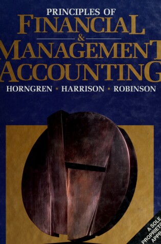 Cover of Principles Finan Managemnt Account Sole