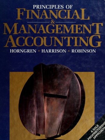 Book cover for Principles Finan Managemnt Account Sole