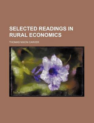 Book cover for Selected Readings in Rural Economics