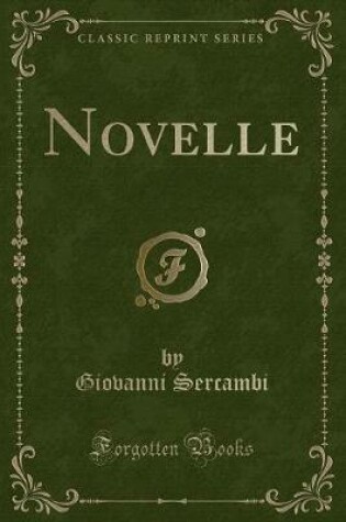 Cover of Novelle (Classic Reprint)