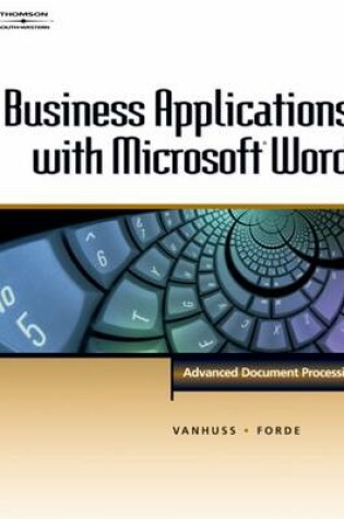 Cover of Business Applications with Microsoft Word