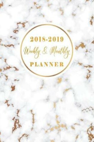 Cover of July 2018- June 2019 Weekly Monthly Planner