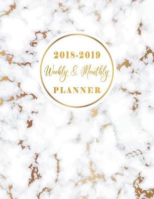Book cover for July 2018- June 2019 Weekly Monthly Planner