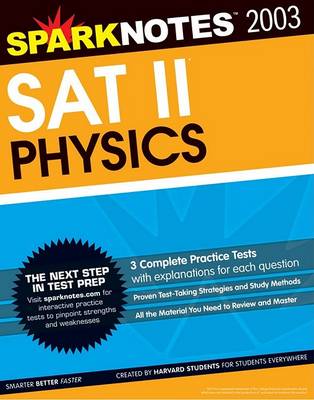 Cover of SAT II Physics (Sparknotes Test Prep)
