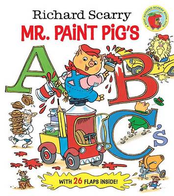 Book cover for Richard Scarry Mr. Paint Pig's Abc's