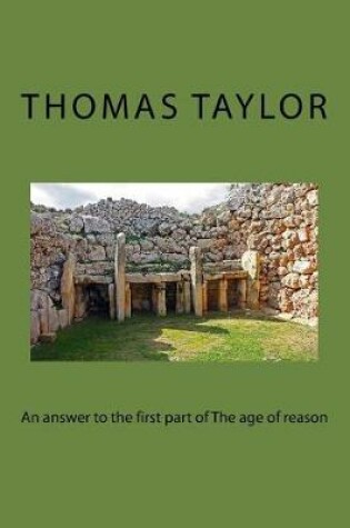 Cover of An answer to the first part of The age of reason