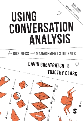 Cover of Using Conversation Analysis for Business and Management Students